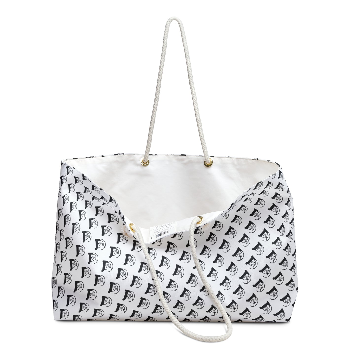 Designed For The Wild Co weekender bag with sturdy straps and spacious interior, perfect for travel and weekend trips.