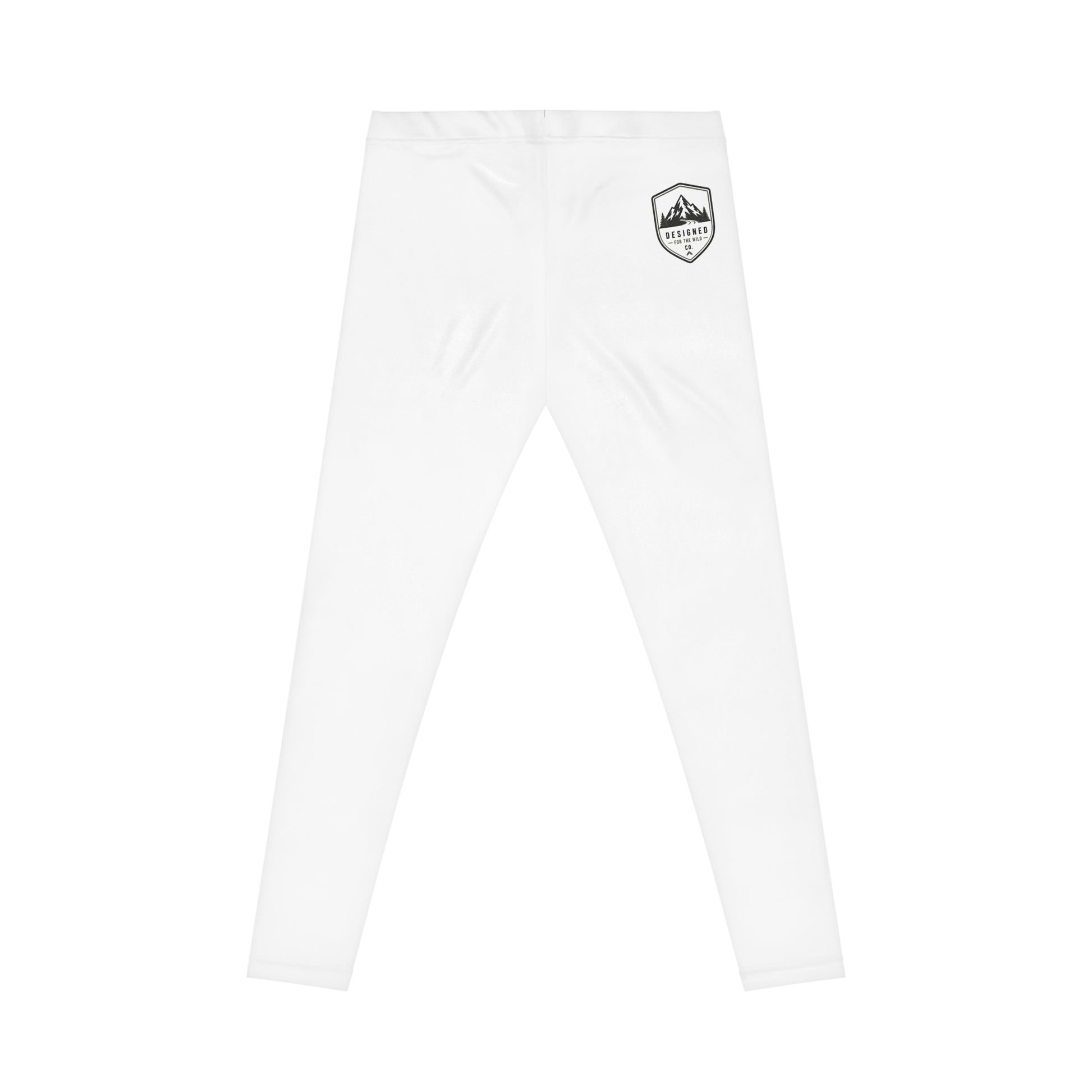 Women's casual leggings with abstract print from Designed For The Wild Co, featuring a comfortable fit and stylish design.