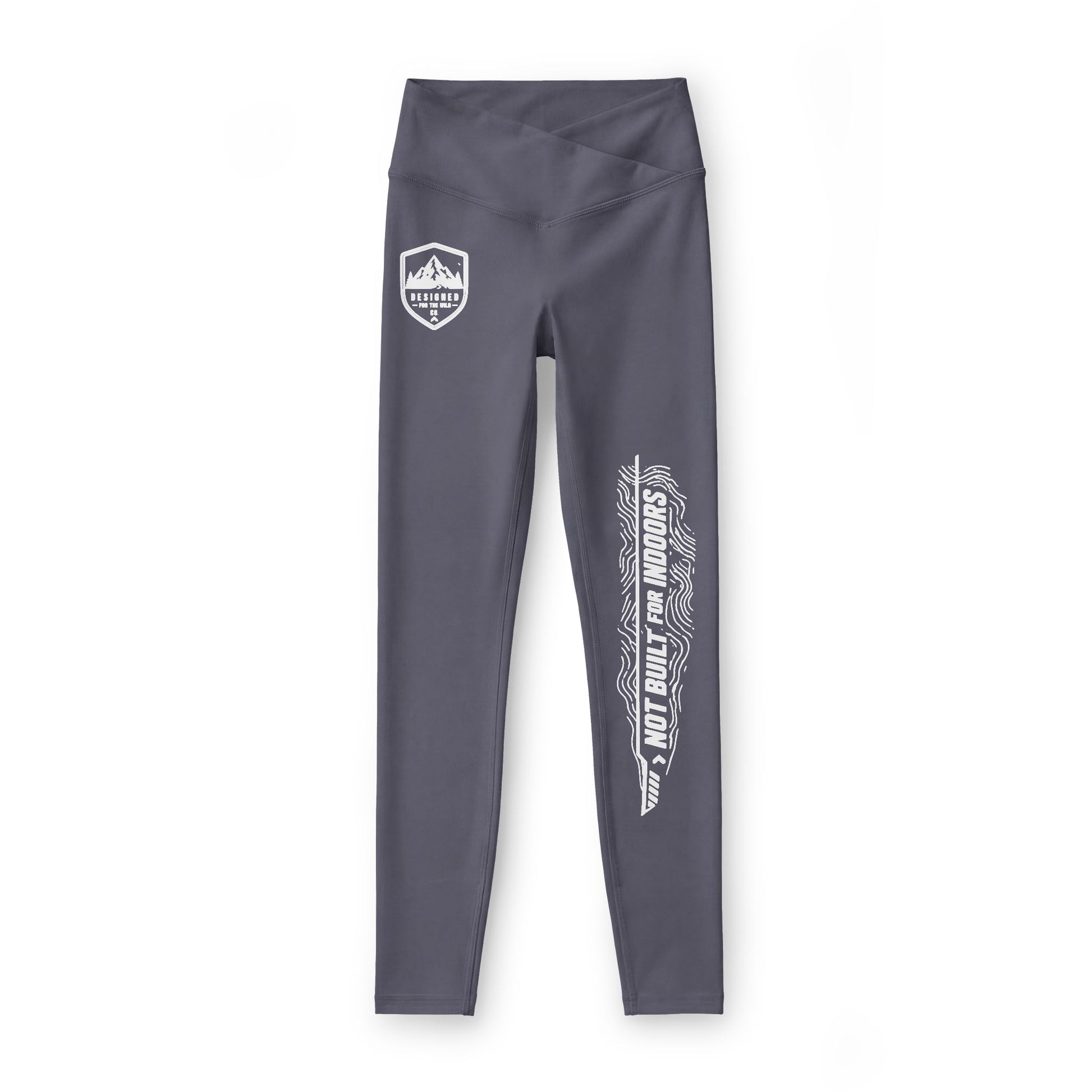 Women’s Printify Luxe Leggings, stylish tapered trousers with a sleek fit, perfect for casual or athletic wear.
