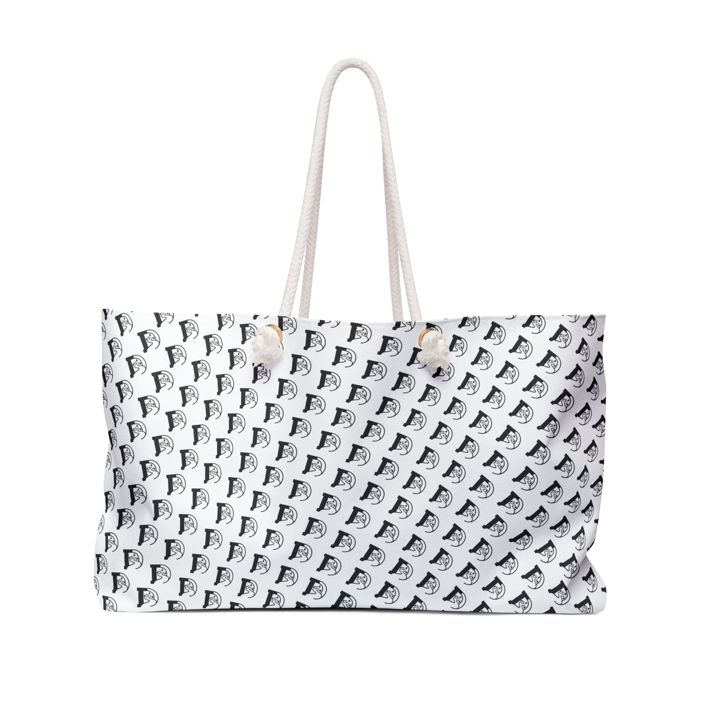 Designed For The Wild Co weekender bag with durable fabric and spacious interior, ideal for travel and weekend trips.