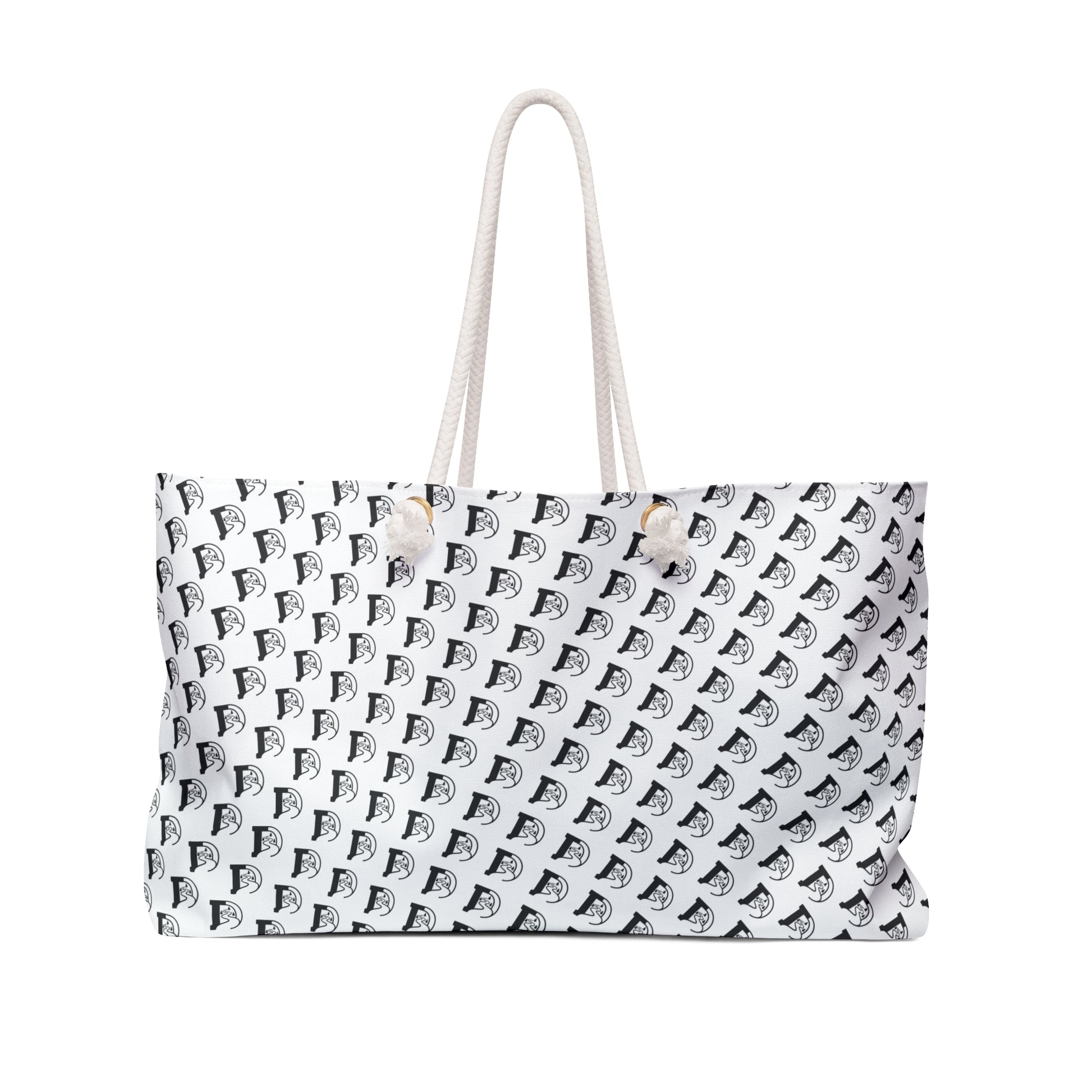 Designed For The Wild Co weekender bag with durable fabric and spacious interior, ideal for travel and weekend trips.